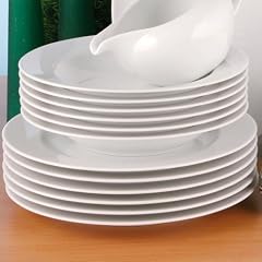 TELLER FLACH 25 RONDO WEISS FEHL