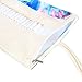 Damero 72 Canvas Colored Pencils Wrap, Travel Pencil Holder Case Roll up Pen Holder with Zipper Pouch for Pencil Accessories--Painting(NO Pencil included)
