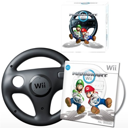 Mario Kart Wii inkl. schwarzem Lenkrad - Special Edition Mario Kart Wii inkl. schwarzem Lenkrad - Special Edition