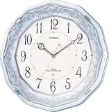 リズム時計｜CITIZEN (シチズン) 掛け時計 アイスタイルM754 電波時計 4MY754-004
