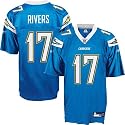 Reebok NFL Equipment San Diego Chargers #17 Phillip Rivers Electric Blue Youth Replica Football Jersey