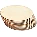 Unfinished Wood Circle - 12-Pack Round Natural Rustic Wooden Cutout for Home Decoration, DIY Craft Supplies, 6-inch Diameter, 0.1 inch Thick