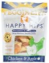 Dogswell Veggie Life Happy Hips for Dogs, Chicken & Apple, Glucosamine & Chondroitin, 5-Ounce Pouches (Pack of 6)