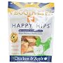 Dogswell Veggie Life Happy Hips Chicken & Apple Treats for Adult Dogs, 5-Ounce Pouches (Pack of 6)