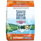 Natural Balance Small Breed Bites L.I.D. Limited Ingredient Diets Sweet Potato & Fish Formula Dry Dog Food, 12-Pound