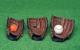 Set of 4 - Sportime  100% Genuine Leather Gloves - Youth 11 Left-Handed
