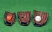Set of 3 - Sportime  100% Genuine Leather Gloves - Adult 13 Left-Handed