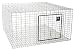Little Giant24 inch X 24 inch X 16 inch Rabbit Hutch AH2424