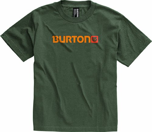 Burton Kinder T-Shirt BOYS LOGO HORIZONTAL, MILITARY GREEN, 140, 257400