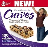 Betty Crocker Curves Bars, Chocolate Peanut, 5.3-Ounce Box (Pack of 10)