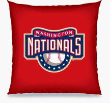 Washington Nationals 18 x 18 Toss Pillow
