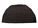 Special! Plain Dk Brown Cotton Stretch Knit One-Size Kufi Hat Skull Cap - Comfortable Fit