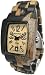 Tense Wood Mens Watch Rectagular Hypoallergenic J8102 DM