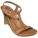 Women's Mossimo® Peggy Wedges - Tan