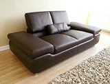 Leather Loveseat 2 seater By Wholesale Interiors
