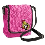 NHL Ottawa Senators Pink Quilted Purse
