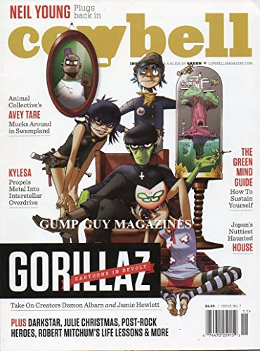 Cowbell No 7 GORILLAZ CARTOONS IN REVOLT: TAKE ON CREATORS DAMON ALBARN AND JAMIE HEWLETT