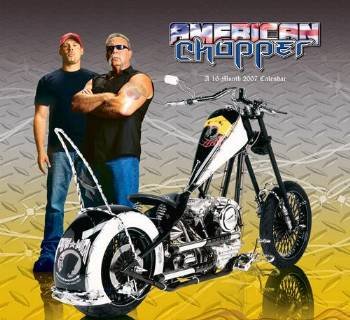 American Chopper 16 Month 2007 Wall Calendar