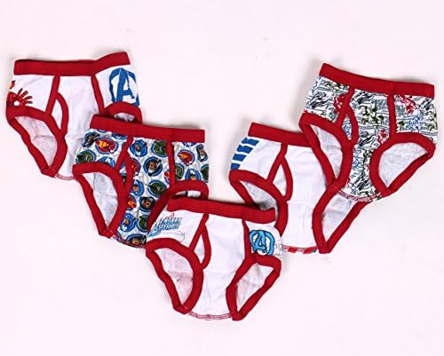 Avengers Assemble Boy's Briefs Pack of 5 Size 2T / 3T