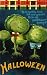 Vintage Halloween Poster Made From Circa 1910 Postcard Ellen Clapsaddle Cabbage People 18"x24"