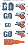 Charlotte Bobcats Animated 3-D Auto Spin-Flags