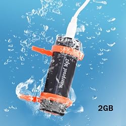 2GB Swimmer Waterproof Mp3 Player(Black) + Earphones + Goggle Strap 2GB Swimmer Waterproof Mp3 Player(Black) + Earphones + Goggle Strap