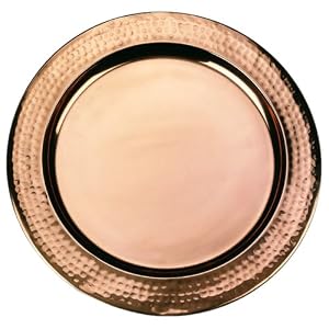 Buy Old Dutch 13� Round D�cor Copper Charger Plate