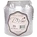 D'Vine Clear Deluxe Round Soup Bowls - 10oz (Pack Of 20) - Premium & BPA-Free Plastic - Perfect For Parties, Events & Daily Use
