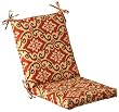 Outdoor Patio Furniture Mid Back Chair Cushion - Vintage Tuscan