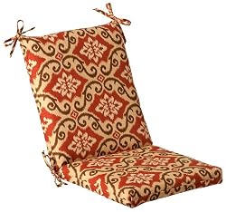 Outdoor Patio Furniture Mid Back Chair Cushion - Vintage Tuscan