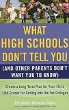 What High Schools Don't Tell You (and Other Parents Don't Want You to Know): Create a Long-Term Plan for Your 7th to 10th Grader for Getting Into the [WHAT HIGH SCHOOLS DONT TEL]