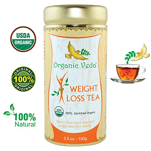 Organic Moringa Weight Loss Tea (Loose Leaf Tea). Herbal Tea with Weight Loss properties. USDA Certified Organic. Rich in Antioxidants and Daily Needed Essential Nutrients and Weight Loss Ingredients. No Artificial Flavors and Preservatives. All Natu