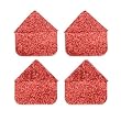 Martha Stewart Crafts Photo Corners Red Glitter By The Package