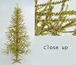 4.5' Gold Tinsel Artificial Christmas Twig Tree #57801-AE