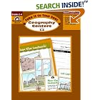 Click here to buy Geography Centers, Grades 3-4 by  Sandi Johnson.