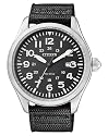 Citizen - BM6831-08E - Montre Homme - Quartz Analogique - Cadran Gris - Bracelet Nylon Noir