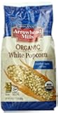 Arrowhead Mills Organic White Popcorn, 24 Ounce (Pack of 6)