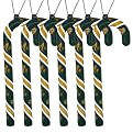 Oakland Athletics Candy Cane Ornament Set
