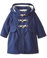 Nautica Baby Girls' Duffle Coat with Sherpa Hood