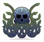 Rock Band - Skull with Snakes - Window Sticker / Decal