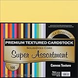 Darice Core'dinations Value Pack Cardstock, 12 by 12-Inch, 100-Pack
