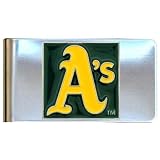 MLB Oakland Athletics Steel Money Clip