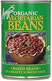 Amy's Organic Vegetarian Beans, Baked Beans in Hearty Tomato Sauce, 15 Ounce