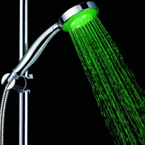 LED Shower Head Sprinkler Temperature Sensor 3 Color