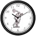 The Greek Discus Thrower (Discobolus) by Myron Wall Clock by WatchBuddy Timepieces (Black Frame)