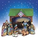 Updated Heartwood Creek 10-Piece Miniature Nativity Set