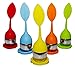 Starixx Tea Infuser - Loose Leaves Strainer Steeper - Herbal Brewer - Set of 5 Assorted Colors