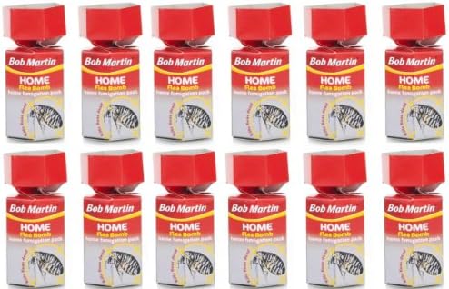 Flea Bomb Bob Martin Home X 12 Fumigation Packs