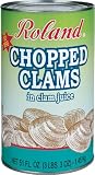 Roland Chopped Clams, 51-Ounce Can (Pack of 2)