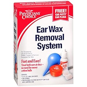 Amazon.com : Physicians' Choice Ear Drops Ear Wax Removal Kit - 1 EA